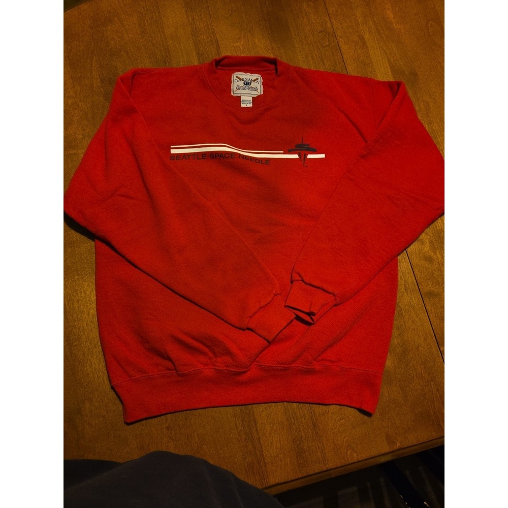 Vintage Oarsman 90s Seattle Space Sweatshirt Large